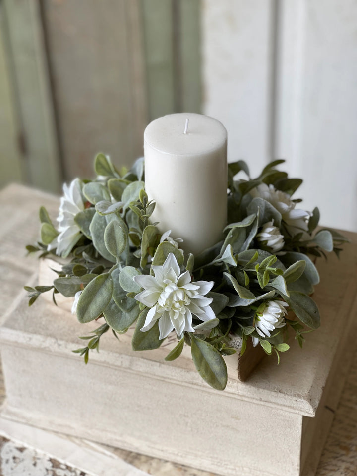 Arabesque Blooms Candle Ring