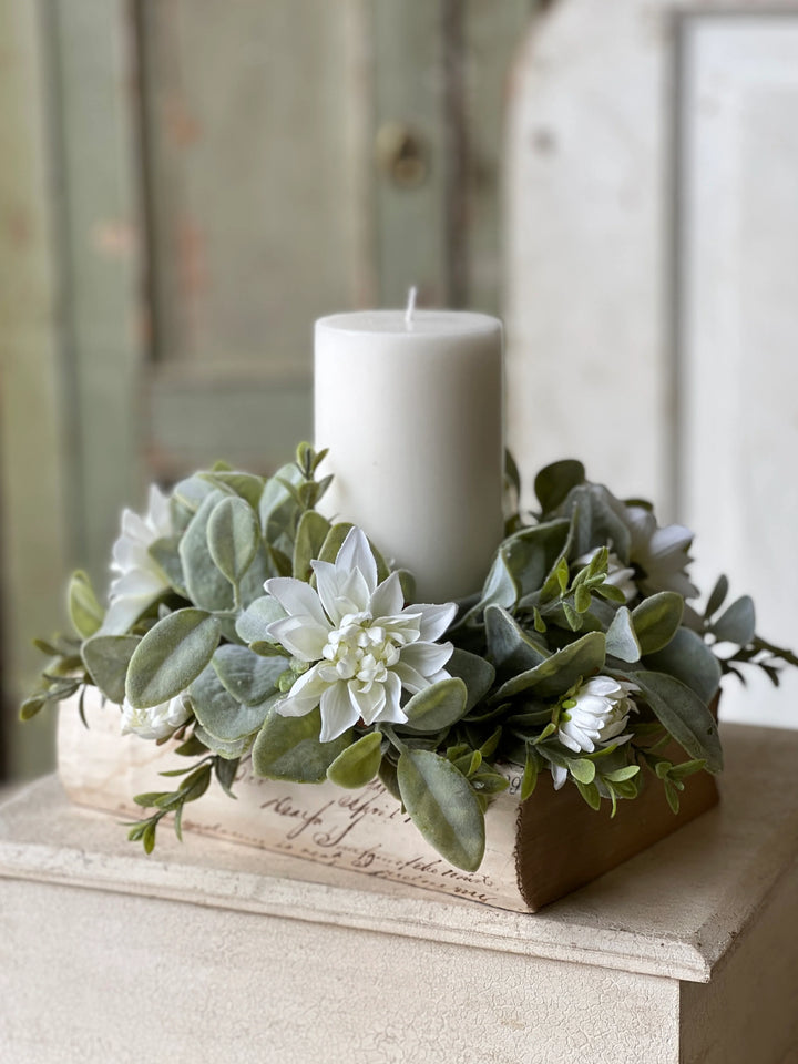 Arabesque Blooms Candle Ring