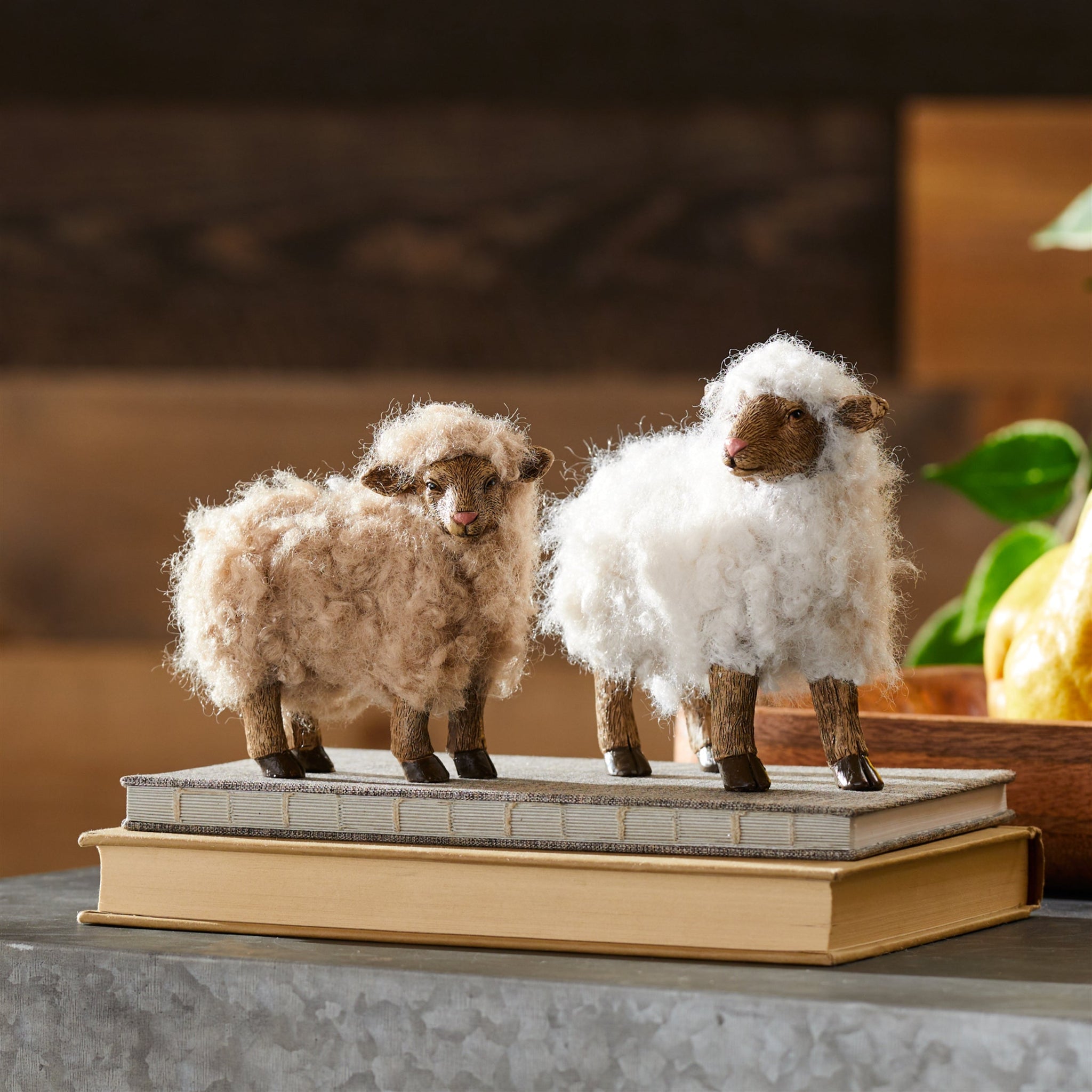 Faux Fur Sheep Figurine – Sheiyah Market
