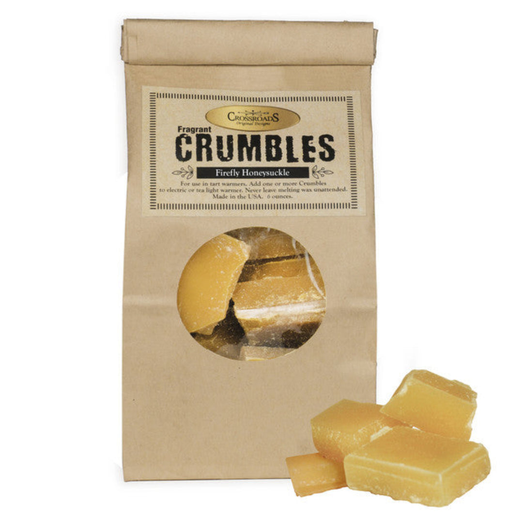 Firefly Honeysuckle Wax Crumbles on white background