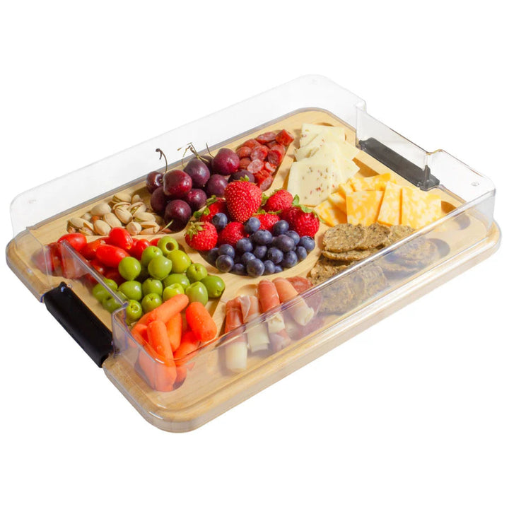 Flip Serve & Store Charcuterie Board & Lid