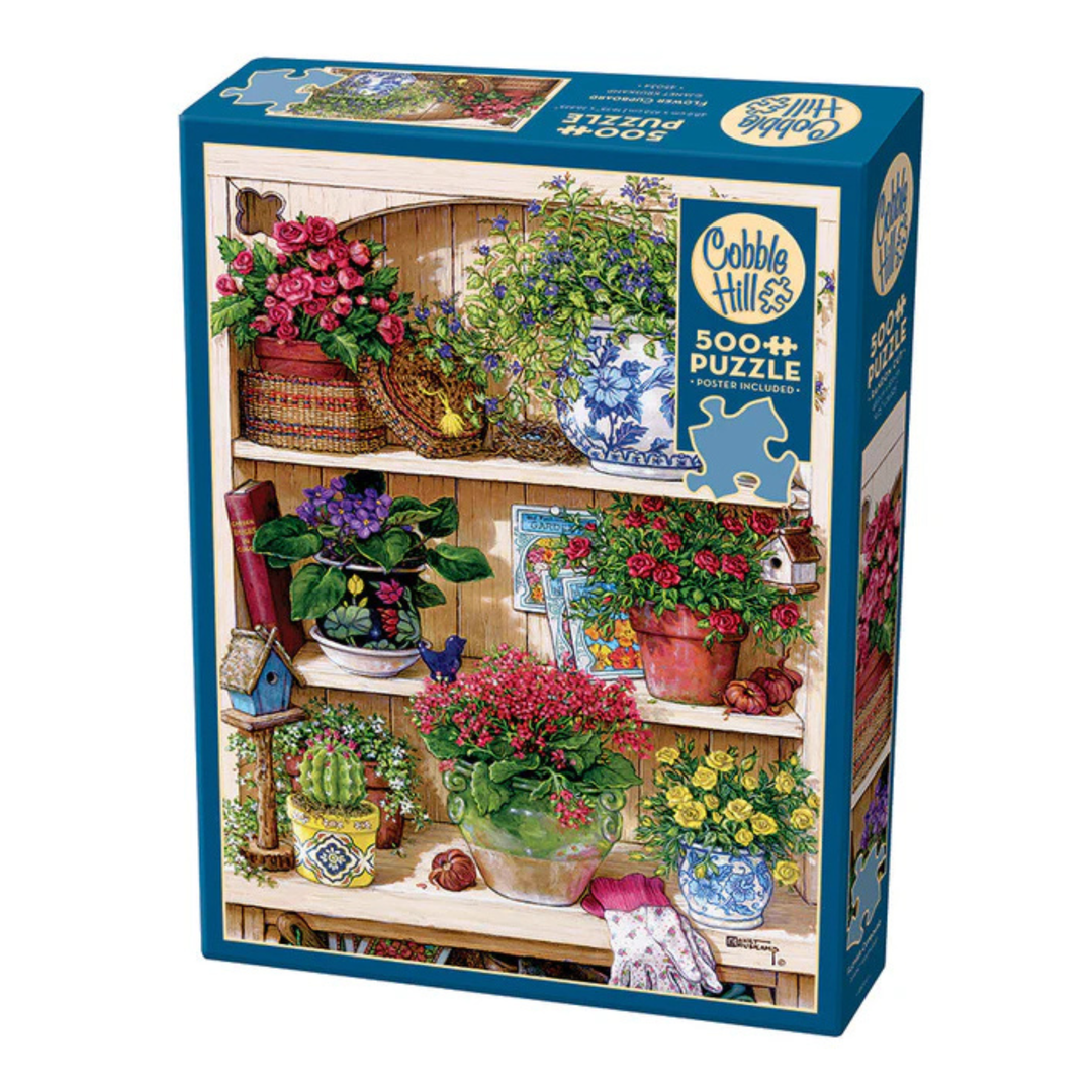 Flower Cupboard Puzzle 500 pc