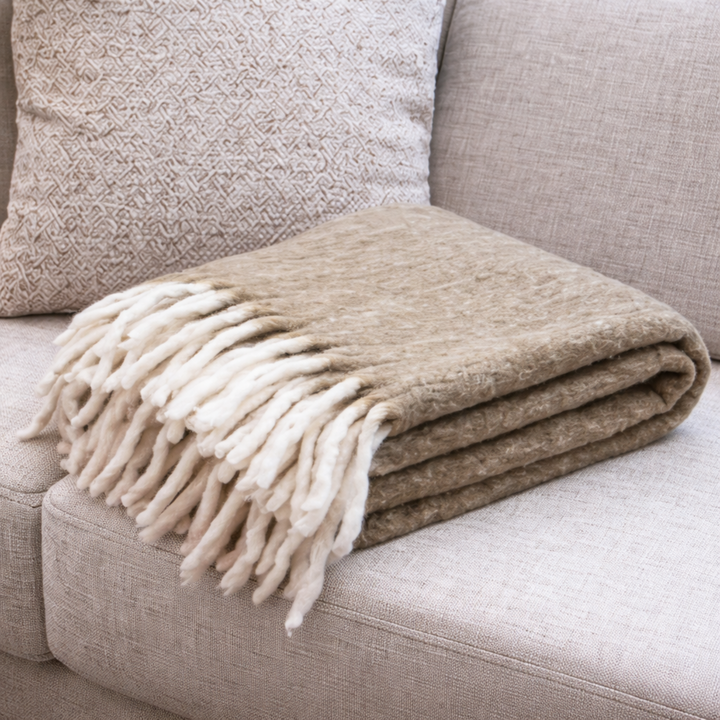 Fringed Throw Blanket