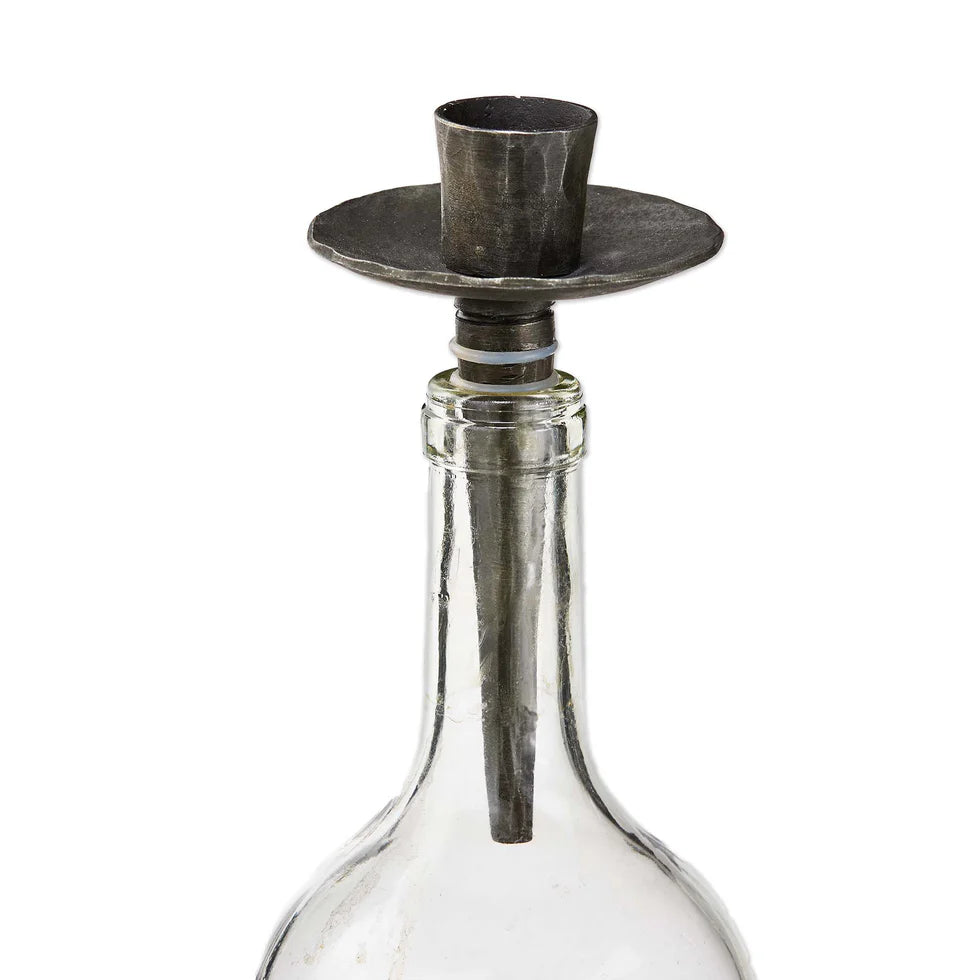 Hammered Taper Holder Bottle Stopper