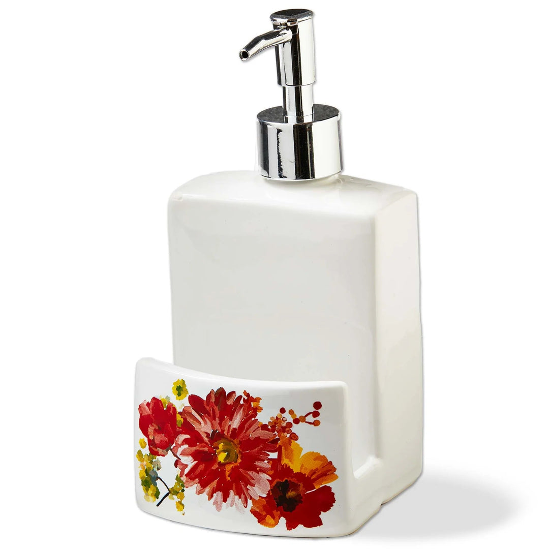 Blooming Flowers Soap Dispenser