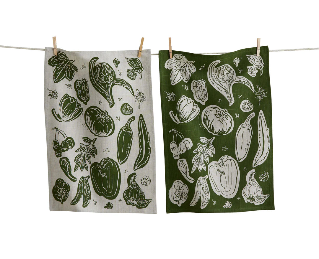 Veggies Canyon Dishtowel Set