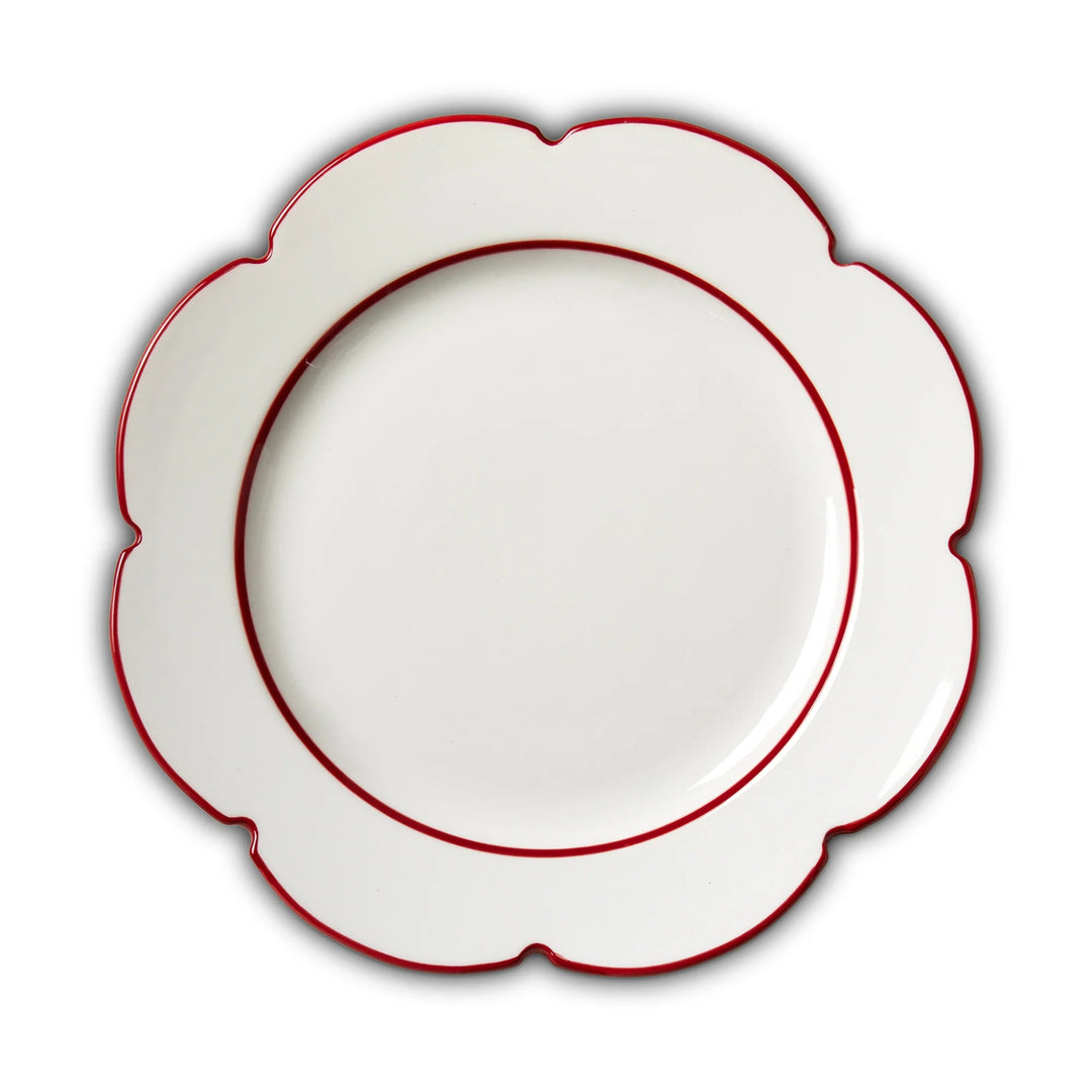 Festive Scallop Dinner Plate