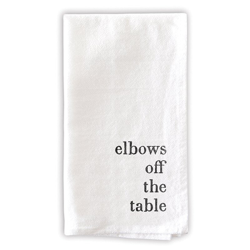 Table Manners Cotton Napkin