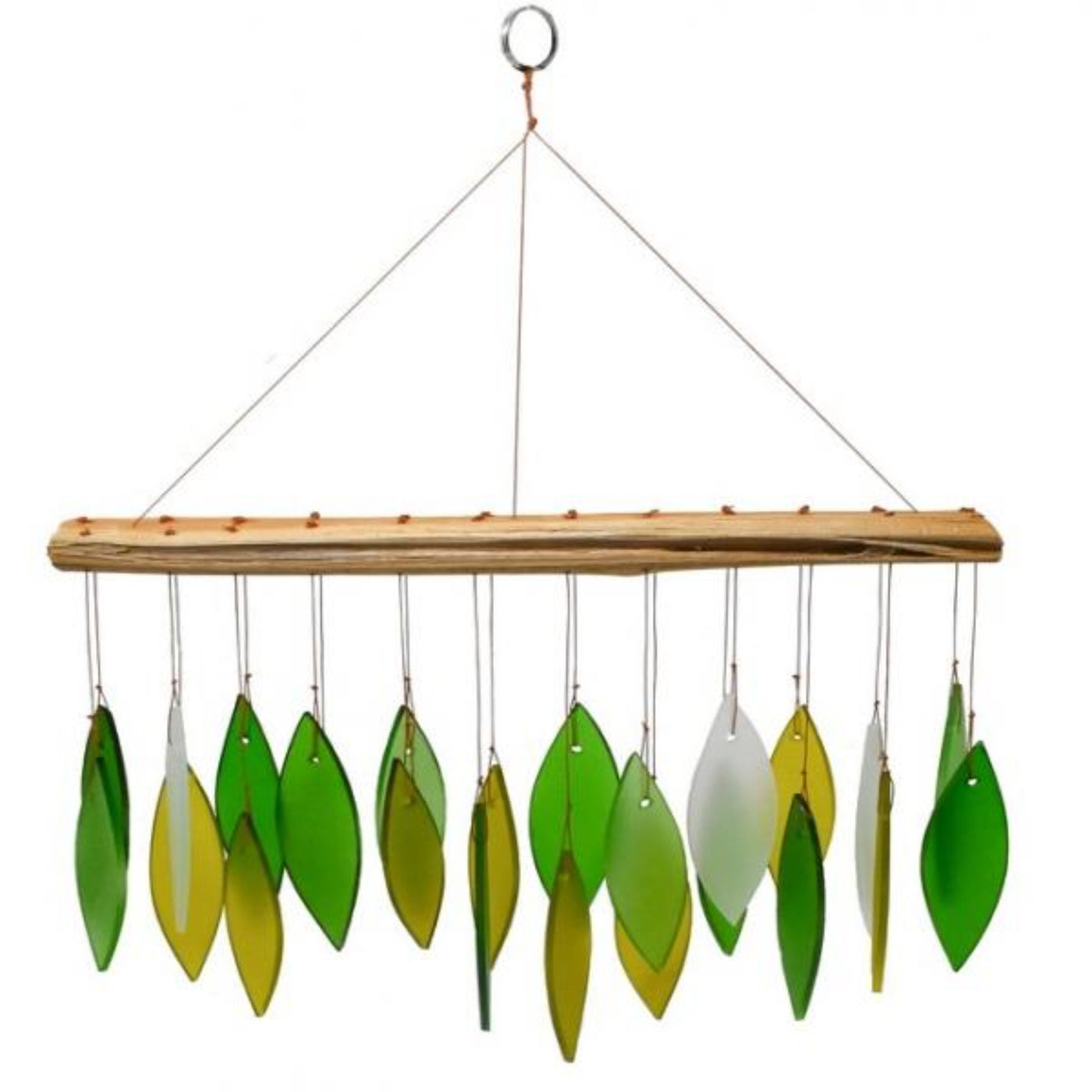 Spring Leaves Glass Chime