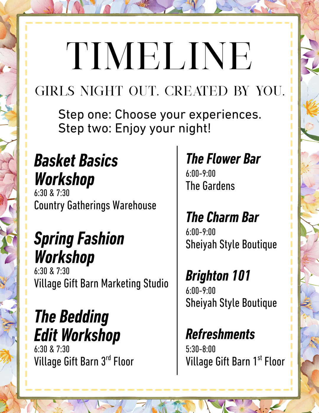Girls Night Out Ticket 2026