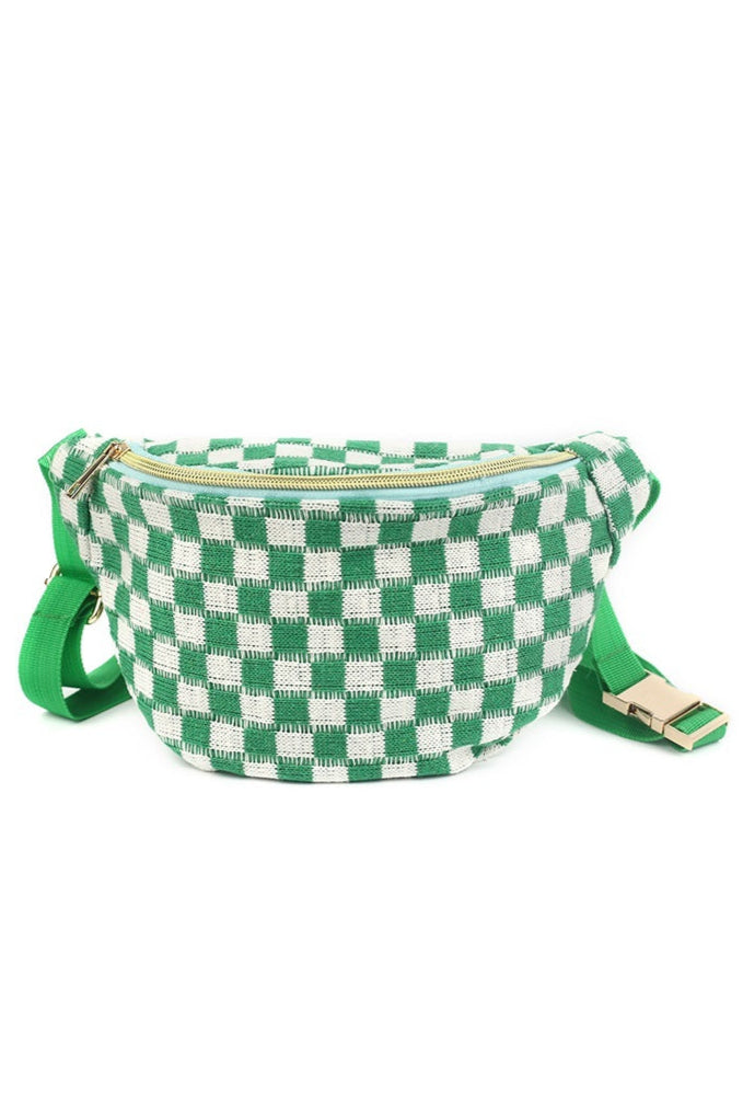 Checkered Crossbody