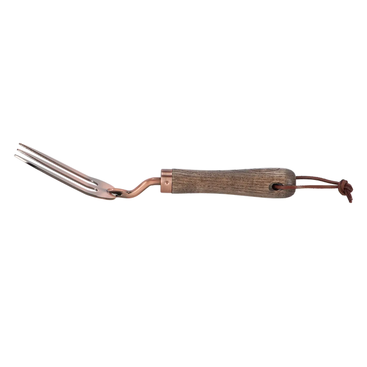 Copper Hand Rake Fork