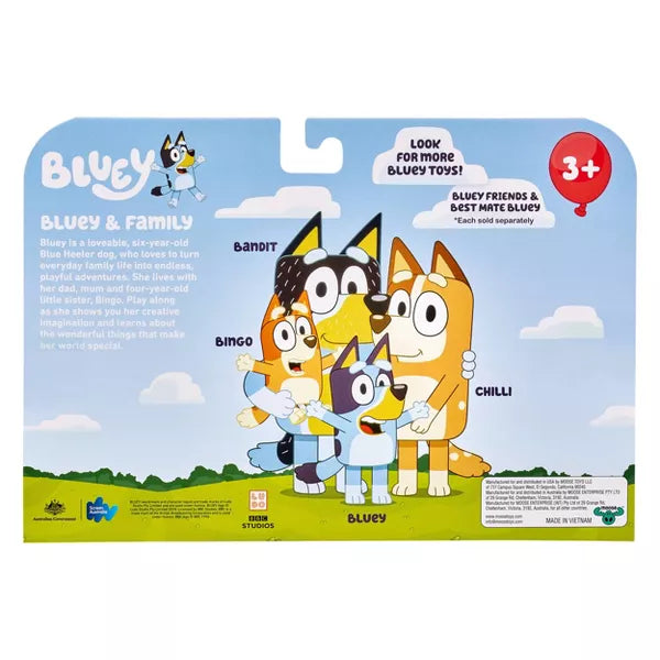 Bluey & Family Figurine Set