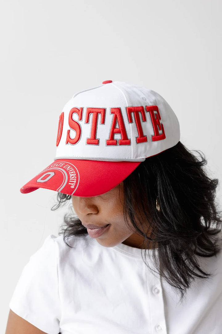 Ohio State Canvas Trucker Hat