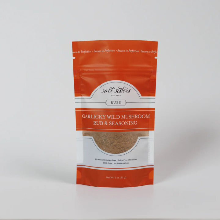 Garlicky Wild Mushroom Rub & Seasoning