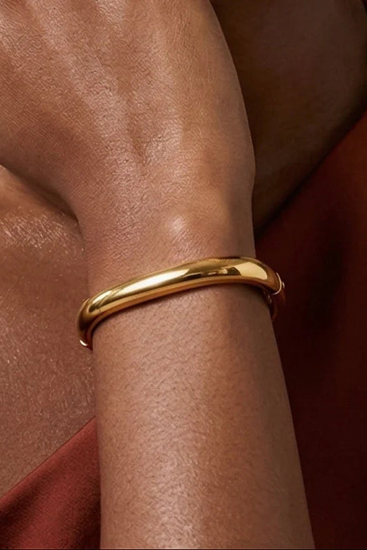 Ellie Vail Fae Rounded Square Bangle Bracelet