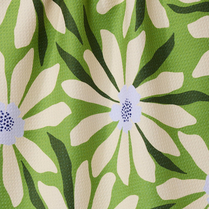 Geometry Bliss And Bloom Tea Towel