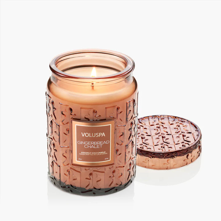 Gingerbread Chalet Candle Collection