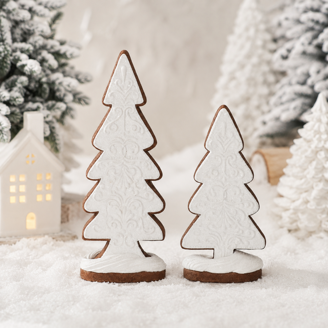 Glittered Gingerbread Cookie Tree