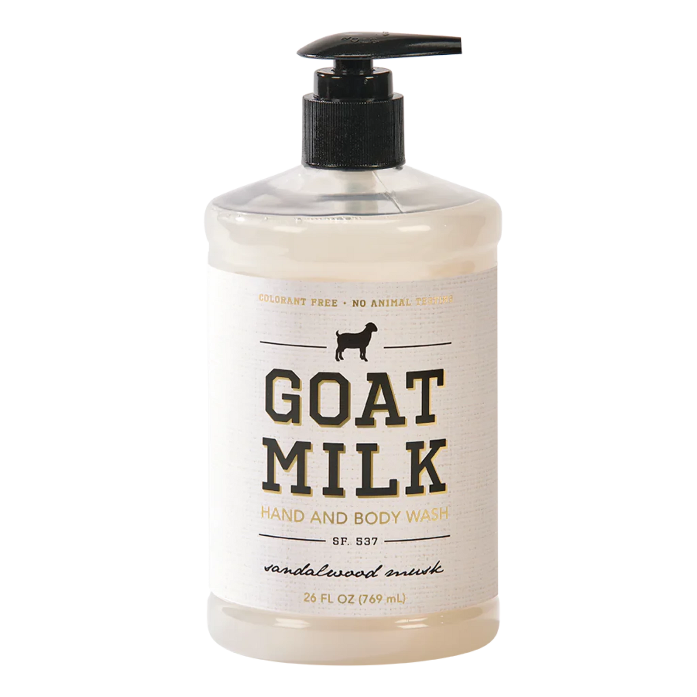 Sandlewood Musk Goat Milk Hand & Body Wash