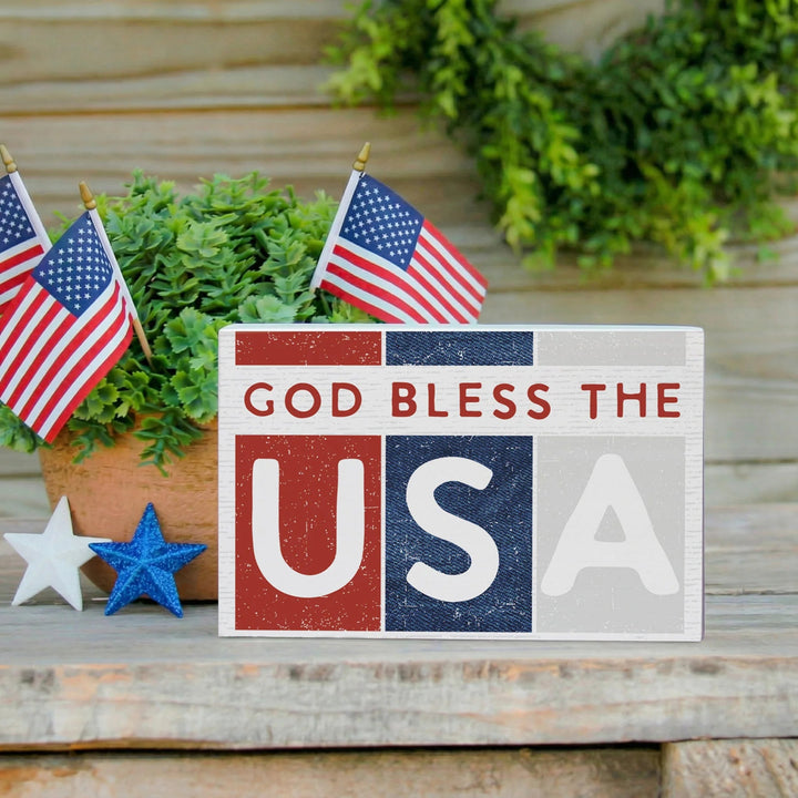 God Bless The USA Sign