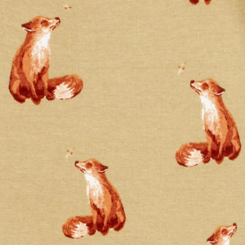 Gold Fox Mini Lovey Blanket