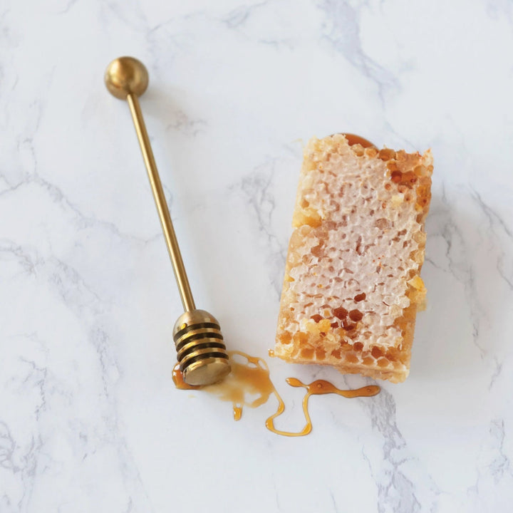 Gold Finished Honey Dipper