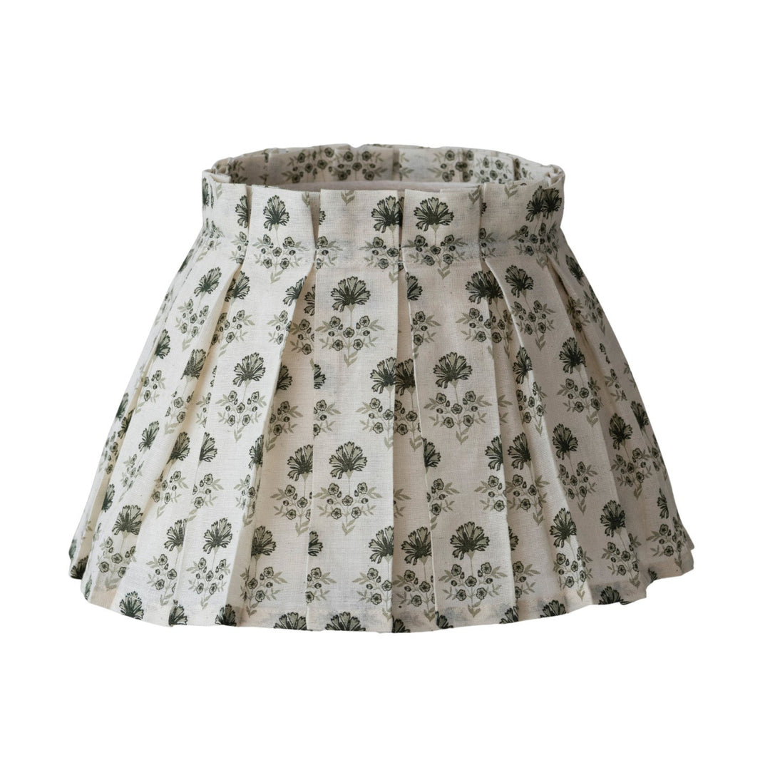 Floral patterned skirt on a white background