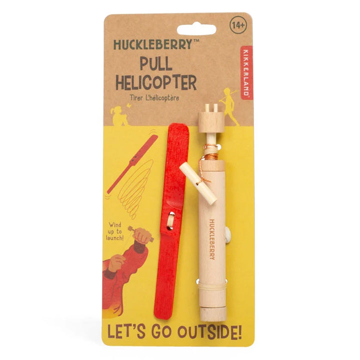 Pull Helicopter Launcher