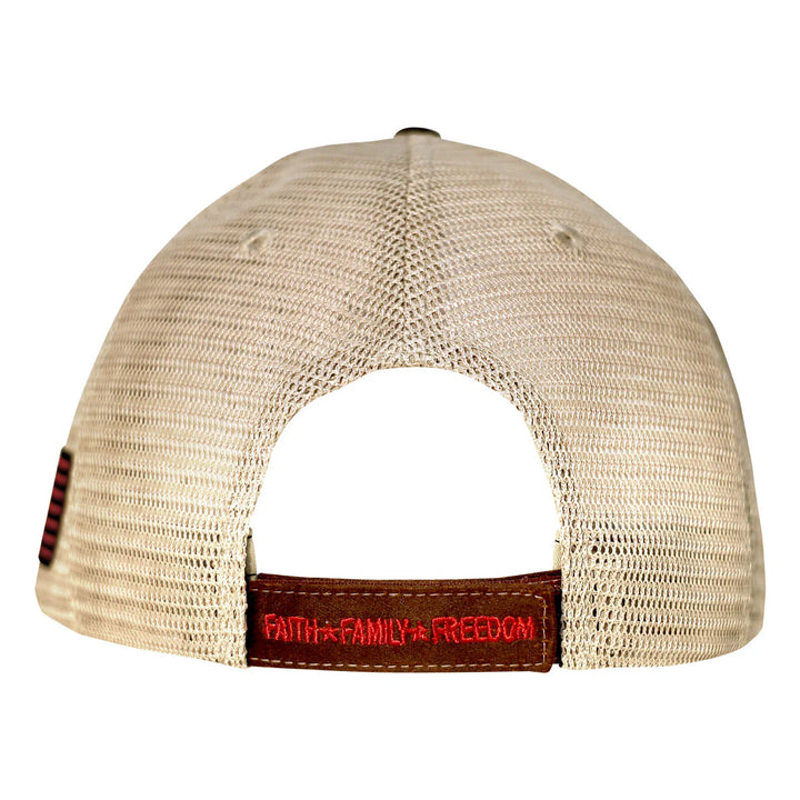 Hold Fast Flag Red Detail Cap