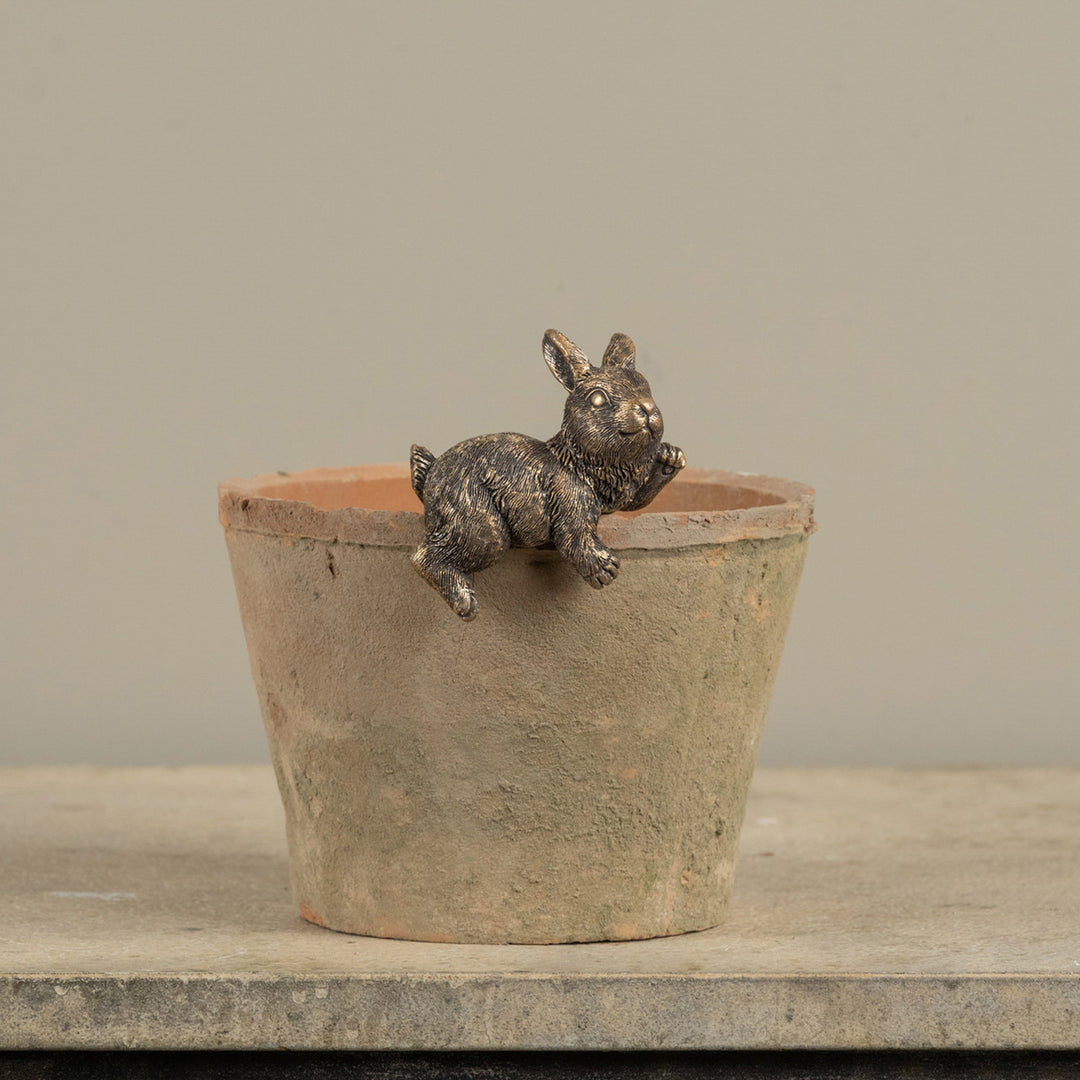 Gold Bunny Pot Hugger