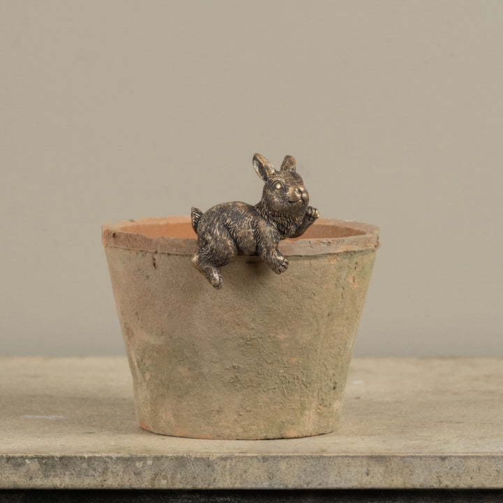Gold Bunny Pot Hugger