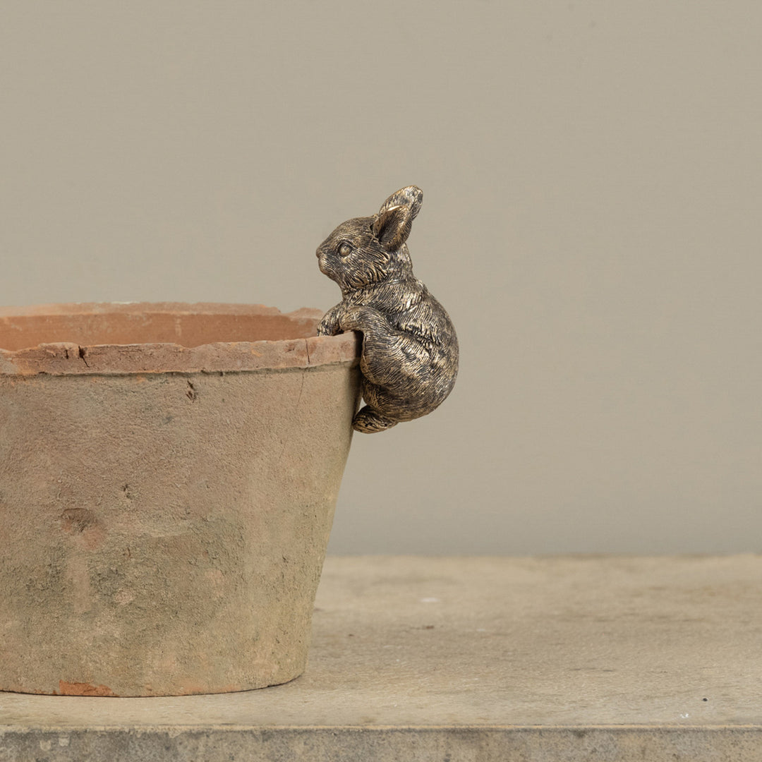 Gold Bunny Pot Hugger
