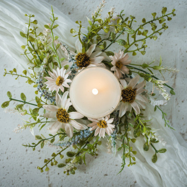Wildflower Candle Ring