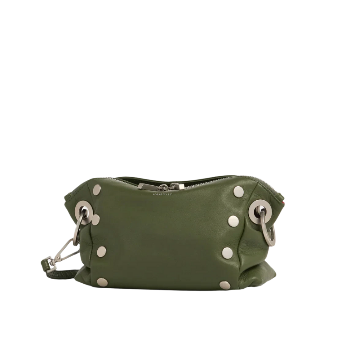 Daniel Crossbody Clutch SML - Landscape Green/Brushed Silver