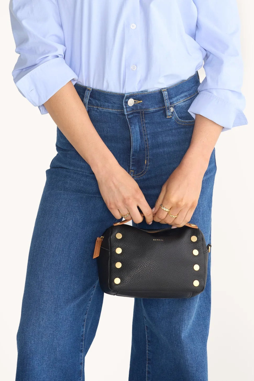 Hammitt Evan Crossbody Sml - North End/Brushed Gold