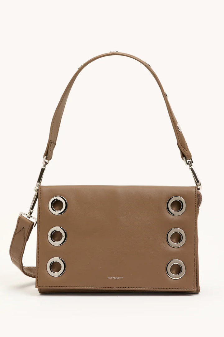 Hammitt Montana Clutch Sml - Dune/Silver