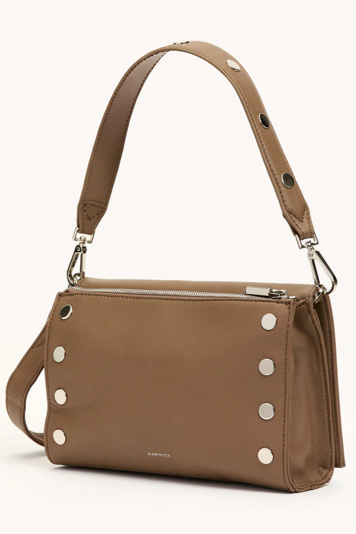 Hammitt Montana Clutch Sml - Dune/Silver
