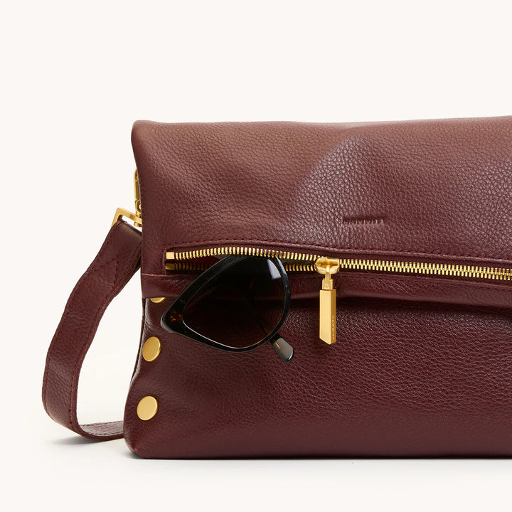 Hammitt Vip Med - Cherrywood Pebble/Brushed Gold