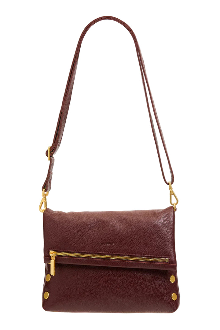 Hammitt Vip Med - Cherrywood Pebble/Brushed Gold