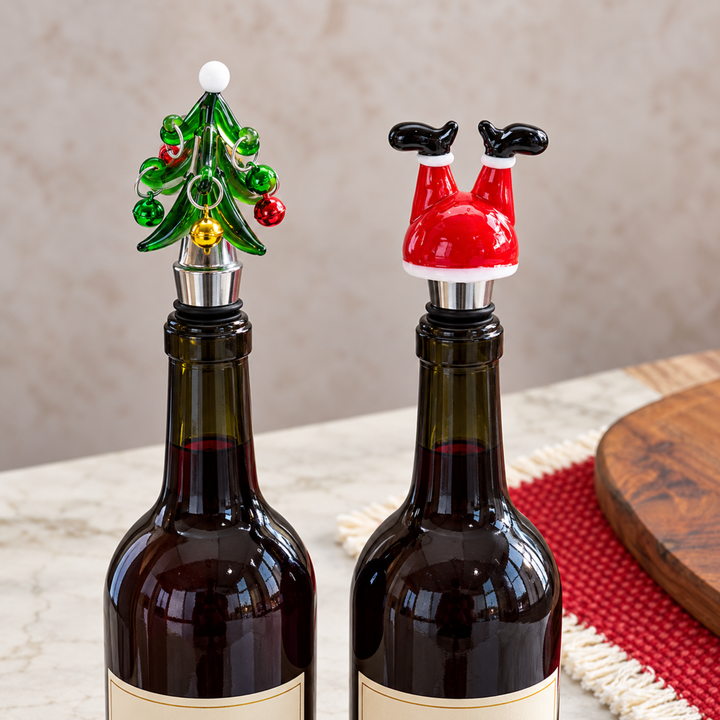 Holiday Wine Bottle Stopper
