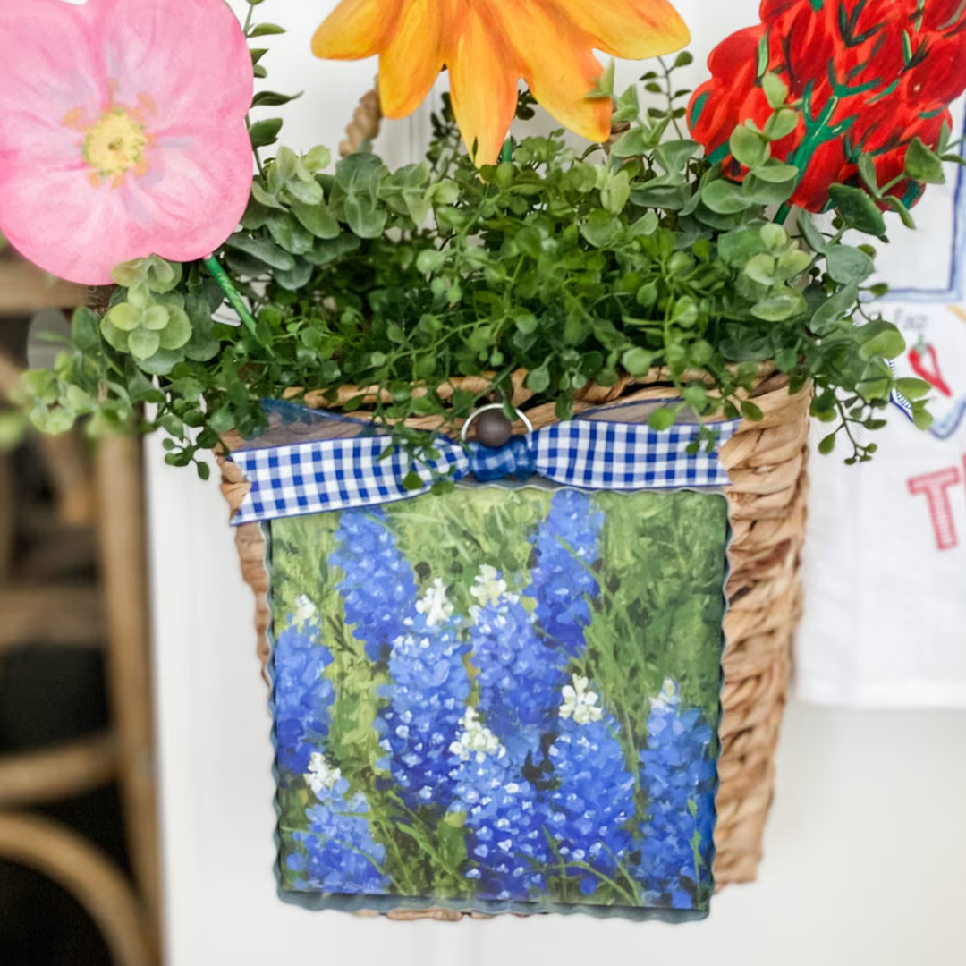 Bluebonnets Gallery Scalloped Mini Print