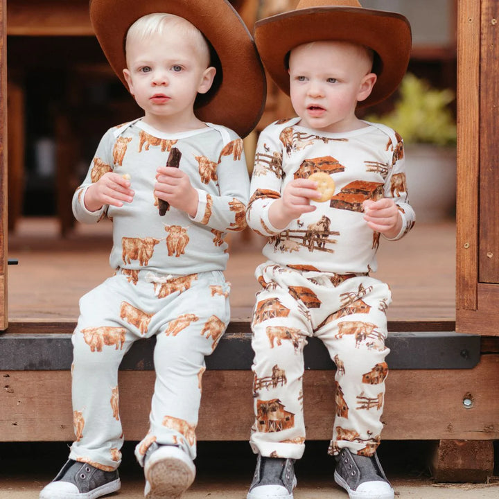 Homestead Long Sleeve Onesie