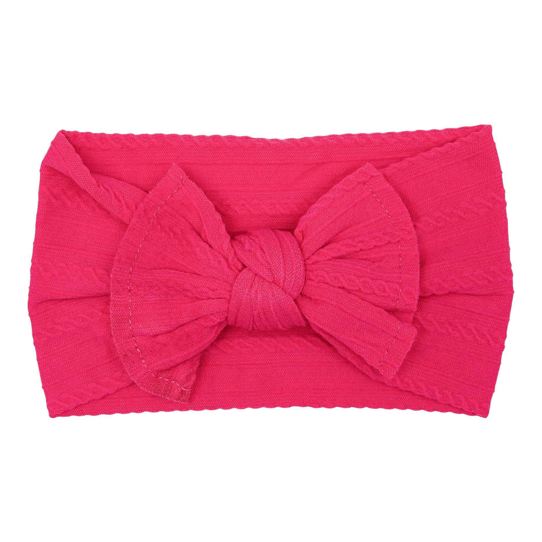 Cable Knit Nylon Headwrap