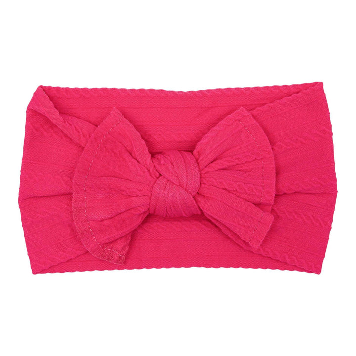 Cable Knit Nylon Headwrap