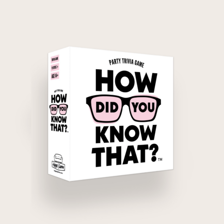 How Did You Know That Card Game