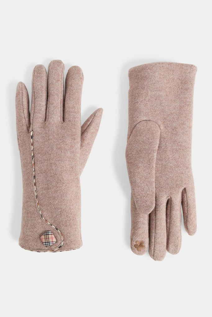 Touch Of Plaid Touchscreen Gloves