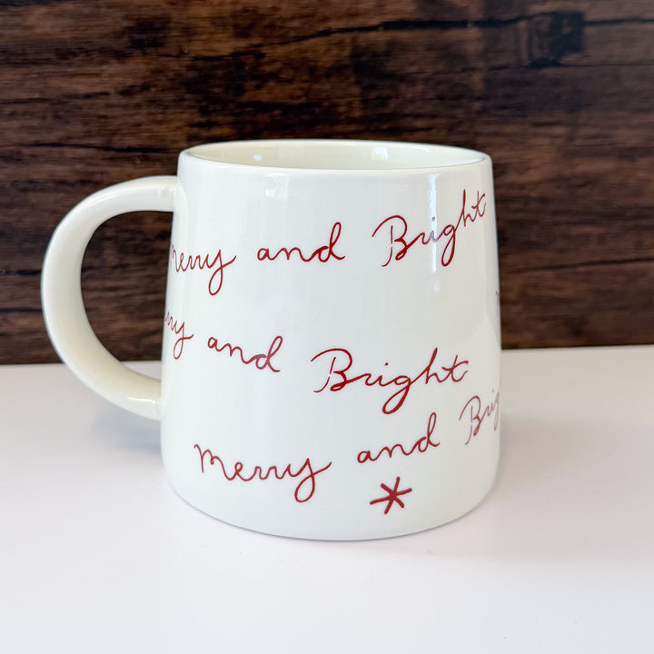 Holiday Script Mug