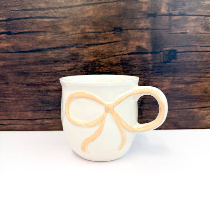 Lovely Bow Handled Mug