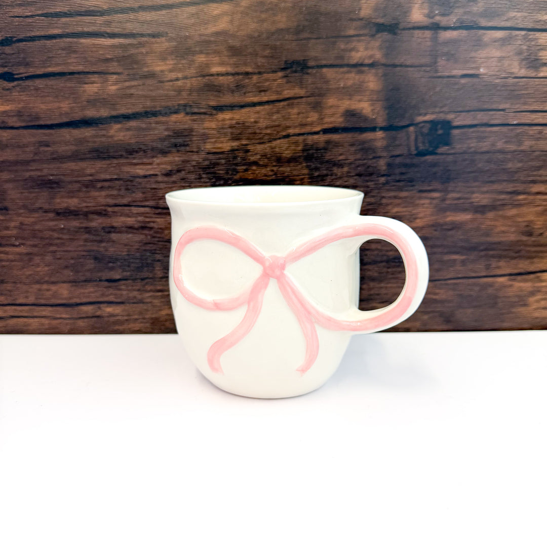 Lovely Bow Handled Mug